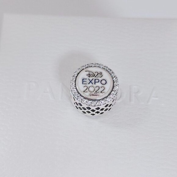 Pandora D23 xpo 2022 ickey Mouse Exclusive Bead Charm S925 Silver with box - Picture 2 of 6
